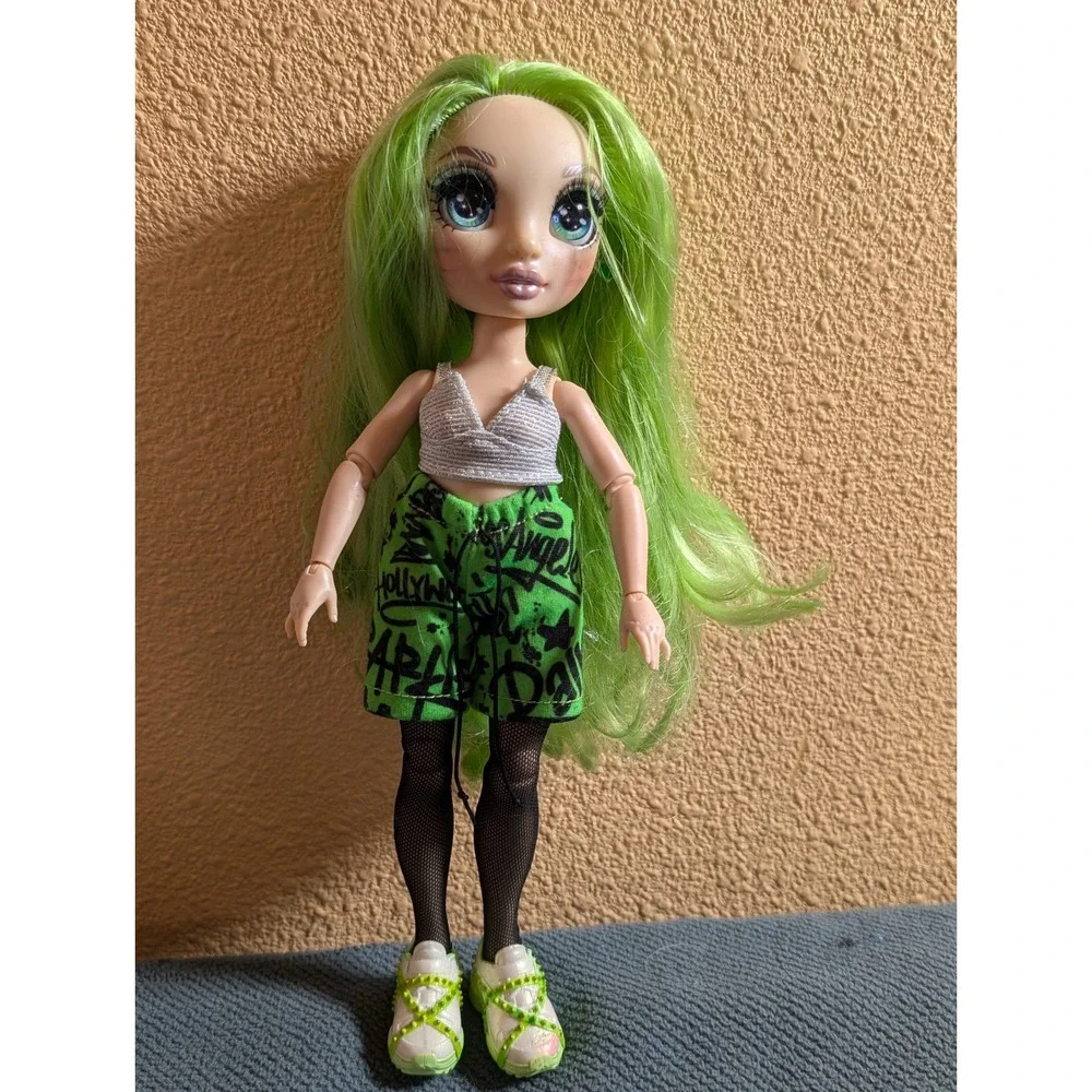 Rainbow‎ High Jade Hunter Doll Green Hair Fashion Doll Play Toy for Kids